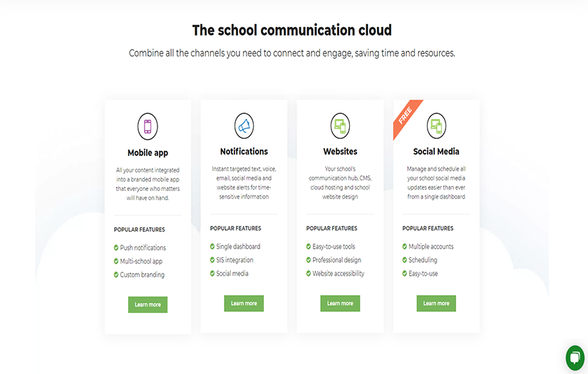 CMS for Schools and Colleges screenshot 1